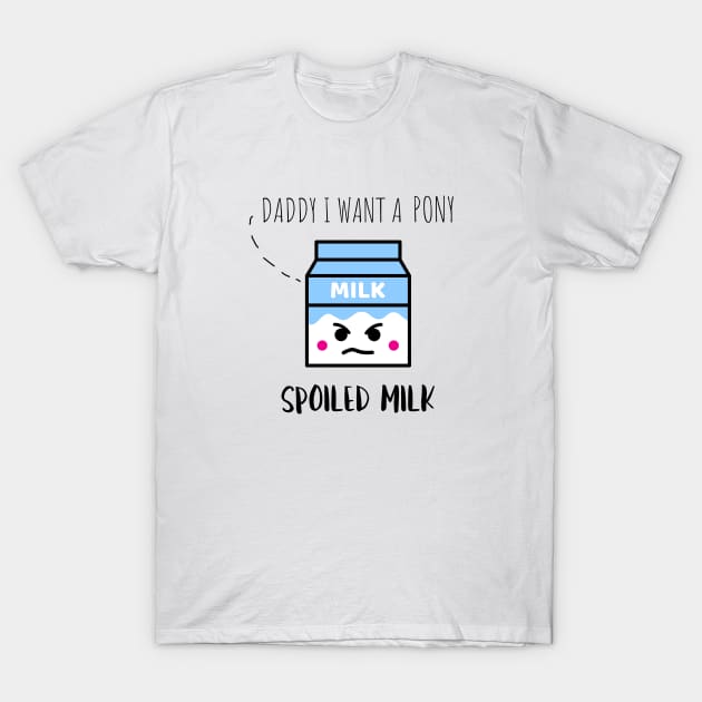 Spoiled Milk T-Shirt by i2studio